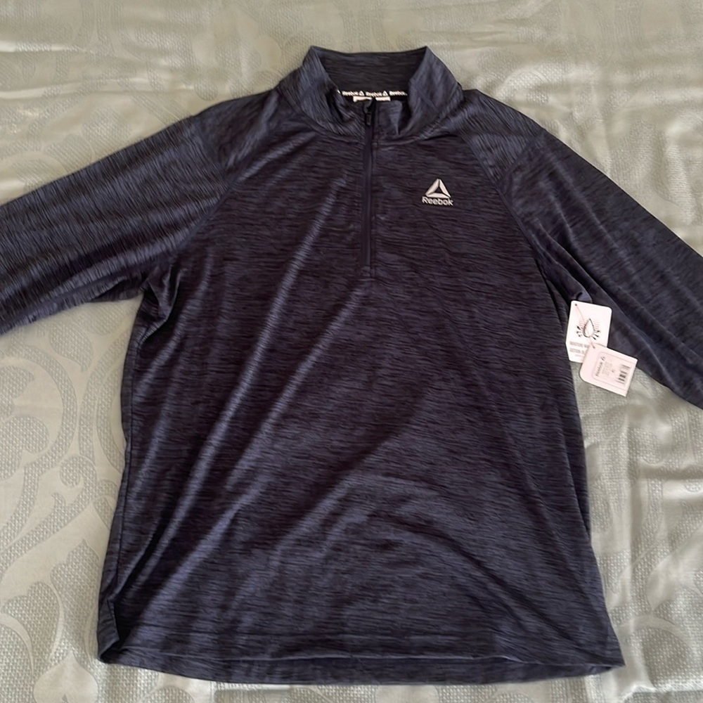NWT Reebok Quarter zip